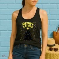 Meowy Christmas Women's Tank Top thumb 2