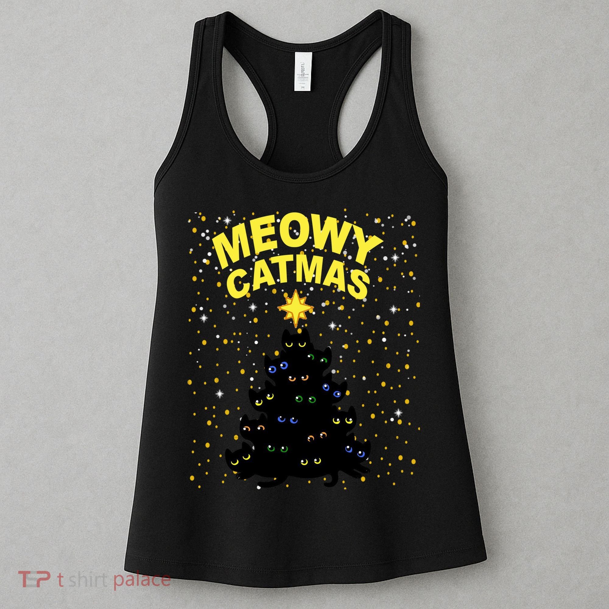 Meowy Christmas Women's Tank Top