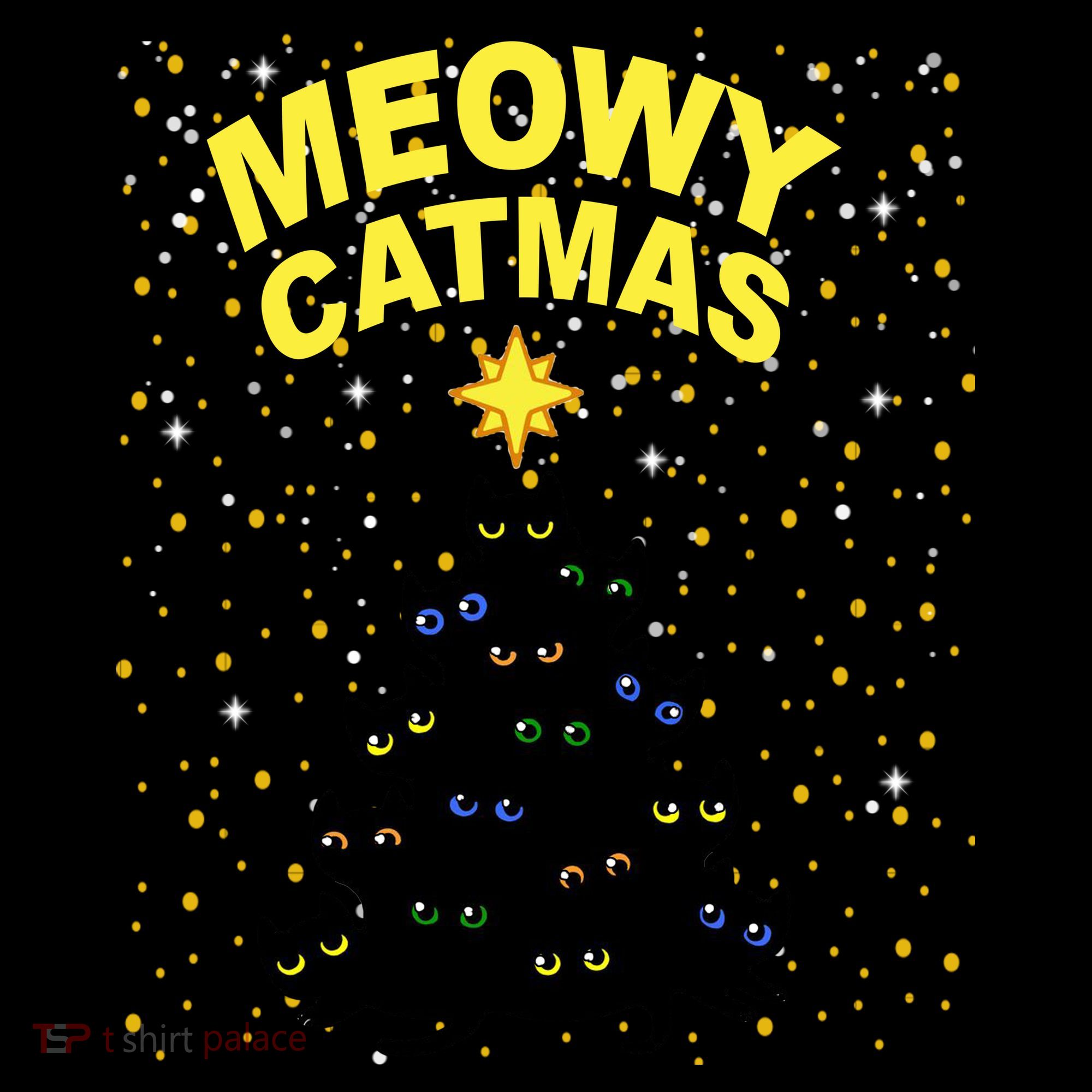 Meowy Christmas Women's Tank Top