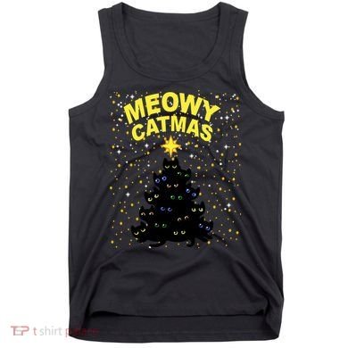 Meowy Christmas Tank Top