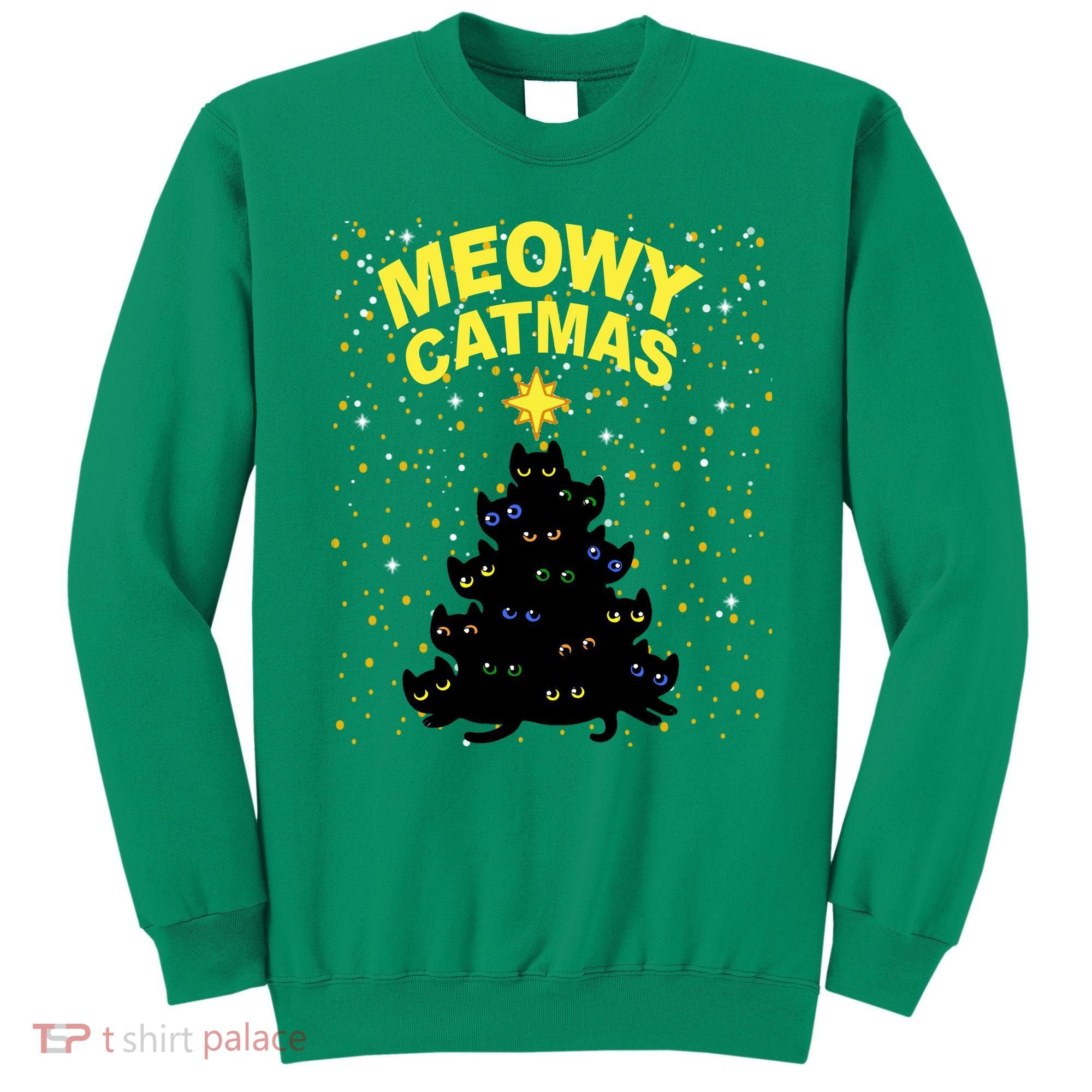 Meowy Christmas Sweatshirt