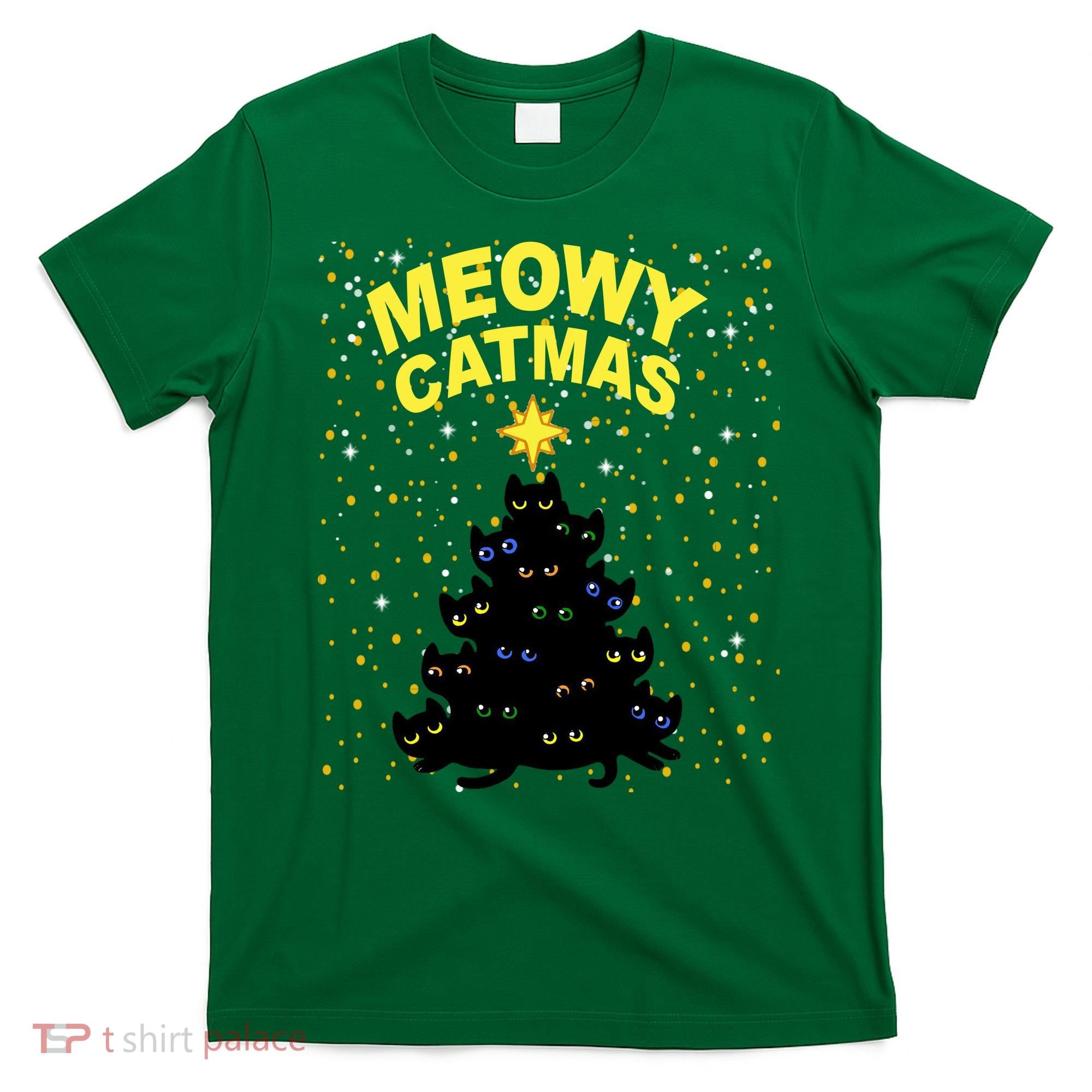 Meowy Christmas T-Shirt