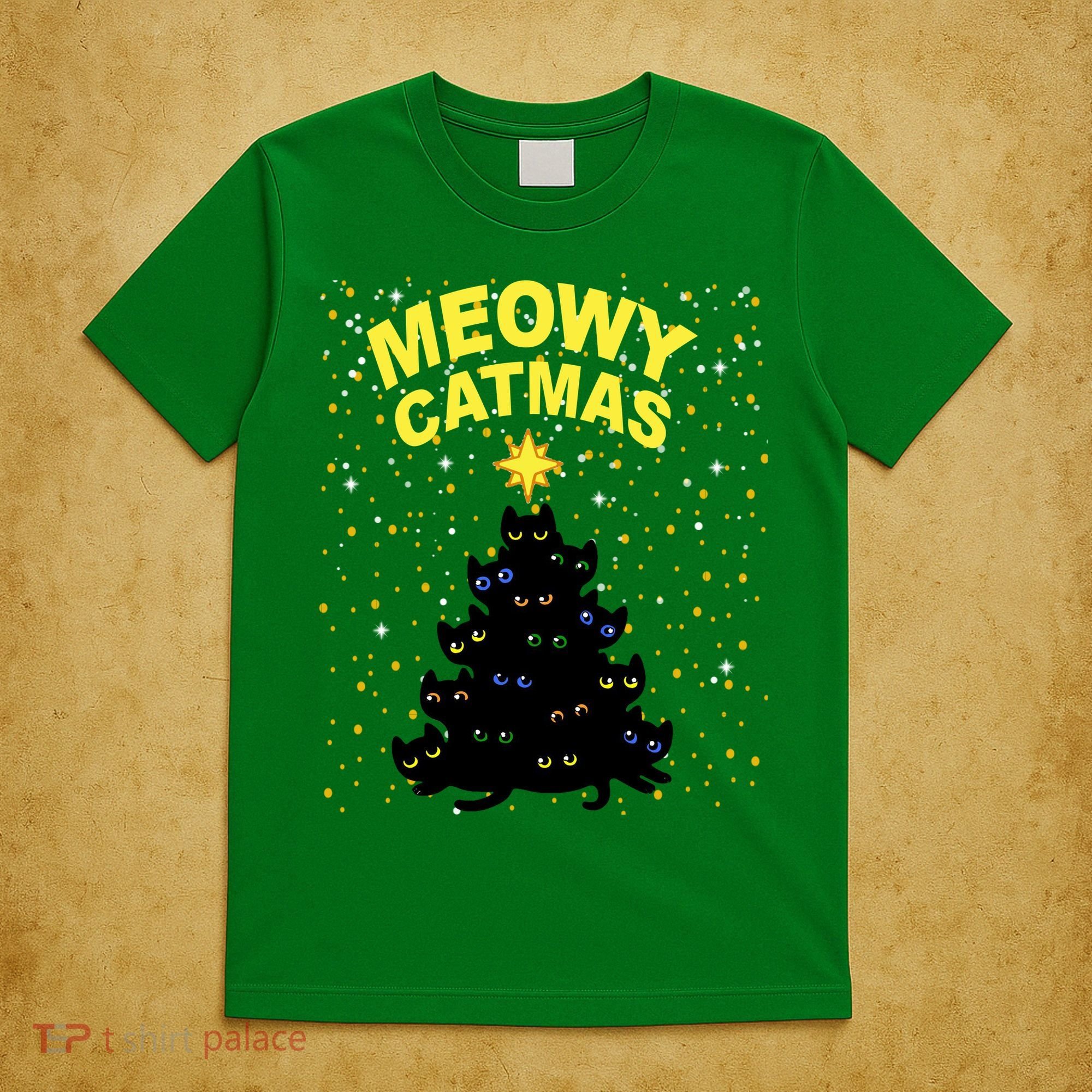 Meowy Christmas T-Shirt