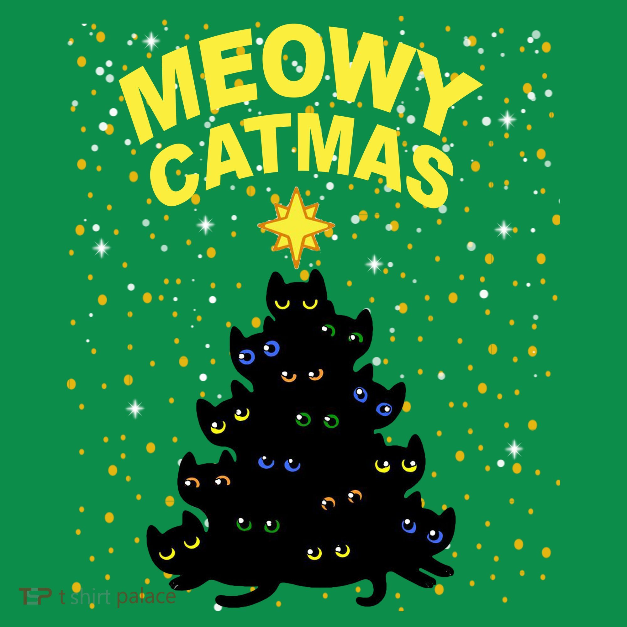 Meowy Christmas T-Shirt