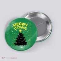 Meowy Christmas Button thumb 0