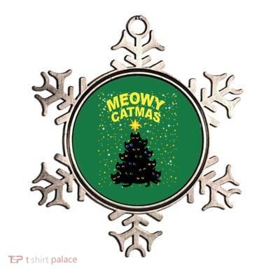Meowy Christmas Ornament