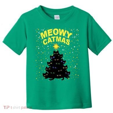 Meowy Christmas Toddler T-Shirt