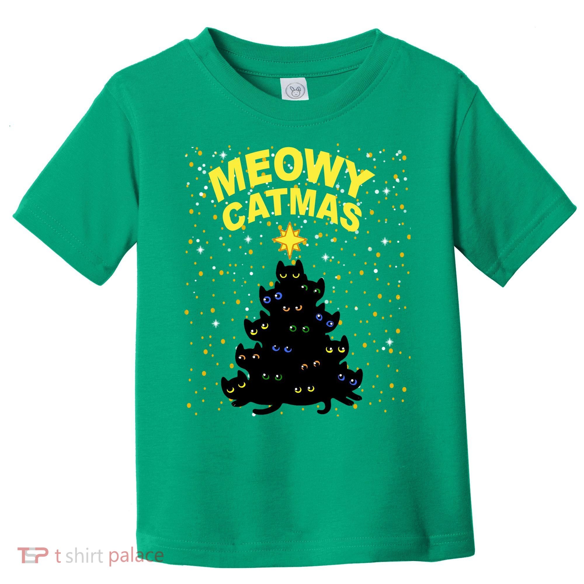 Meowy Christmas Toddler T-Shirt
