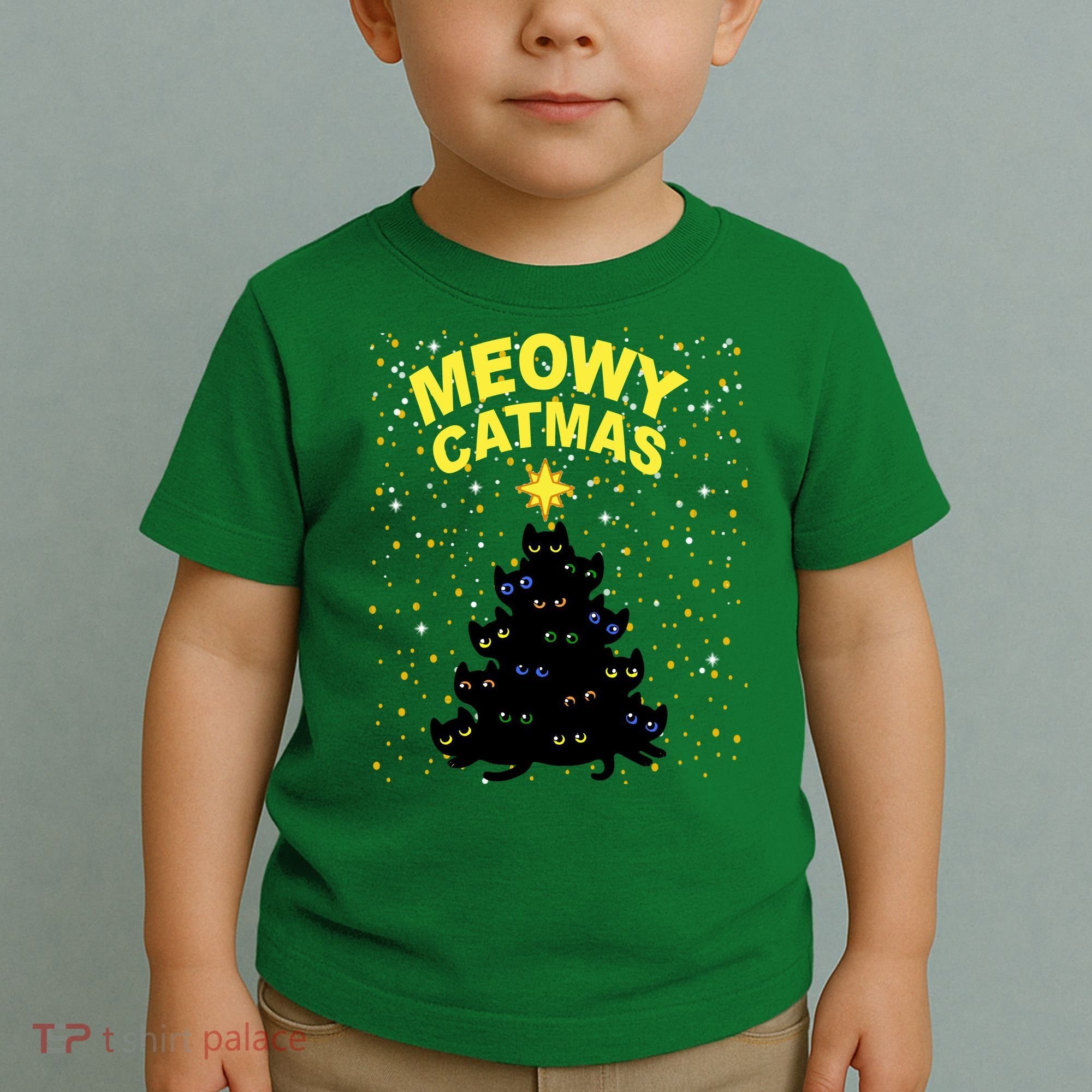 Meowy Christmas Toddler T-Shirt
