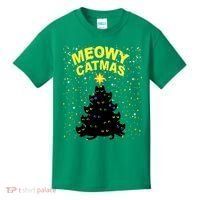 Meowy Christmas Kids T-Shirt thumb 0
