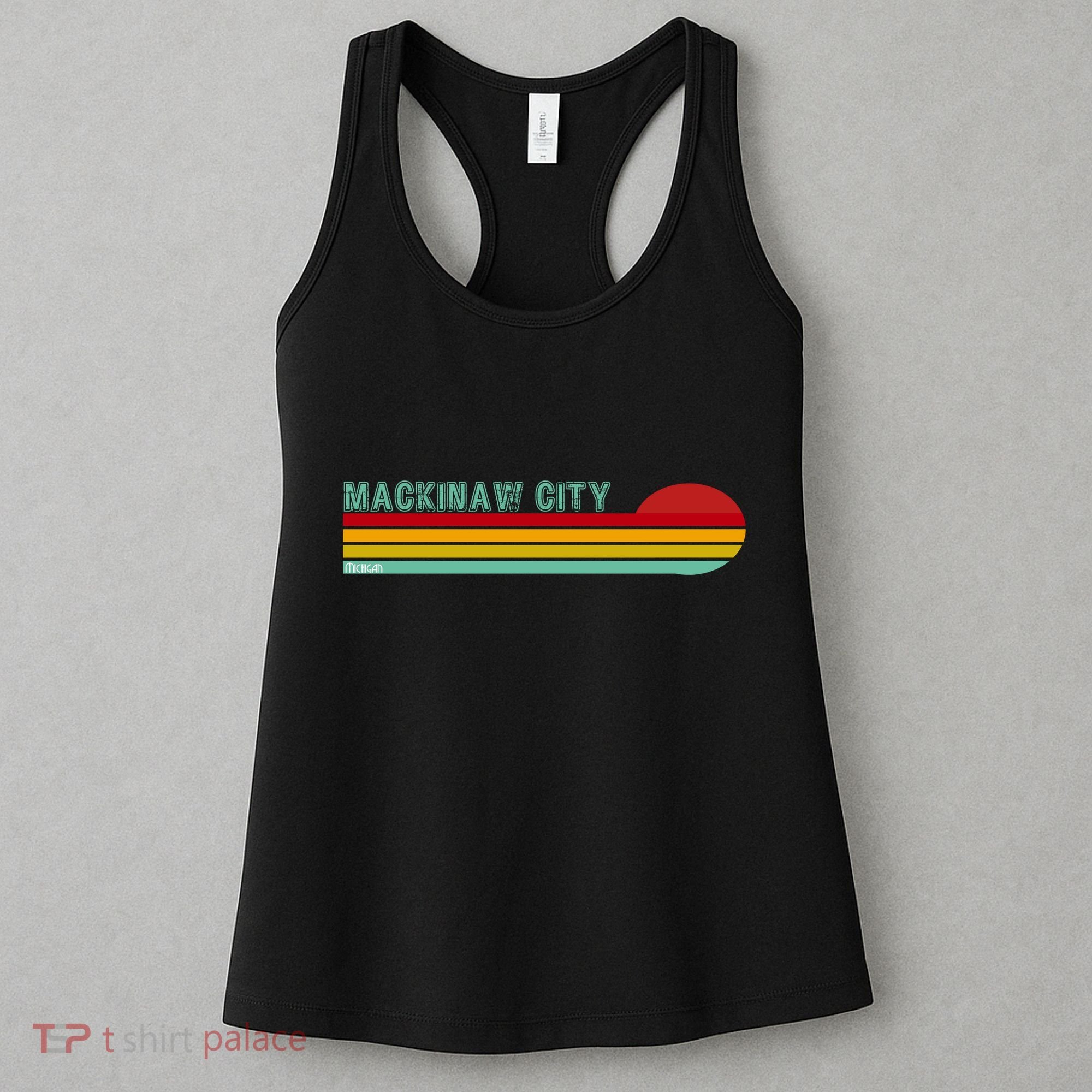 Mackinaw City Michigan Women's Tank Top