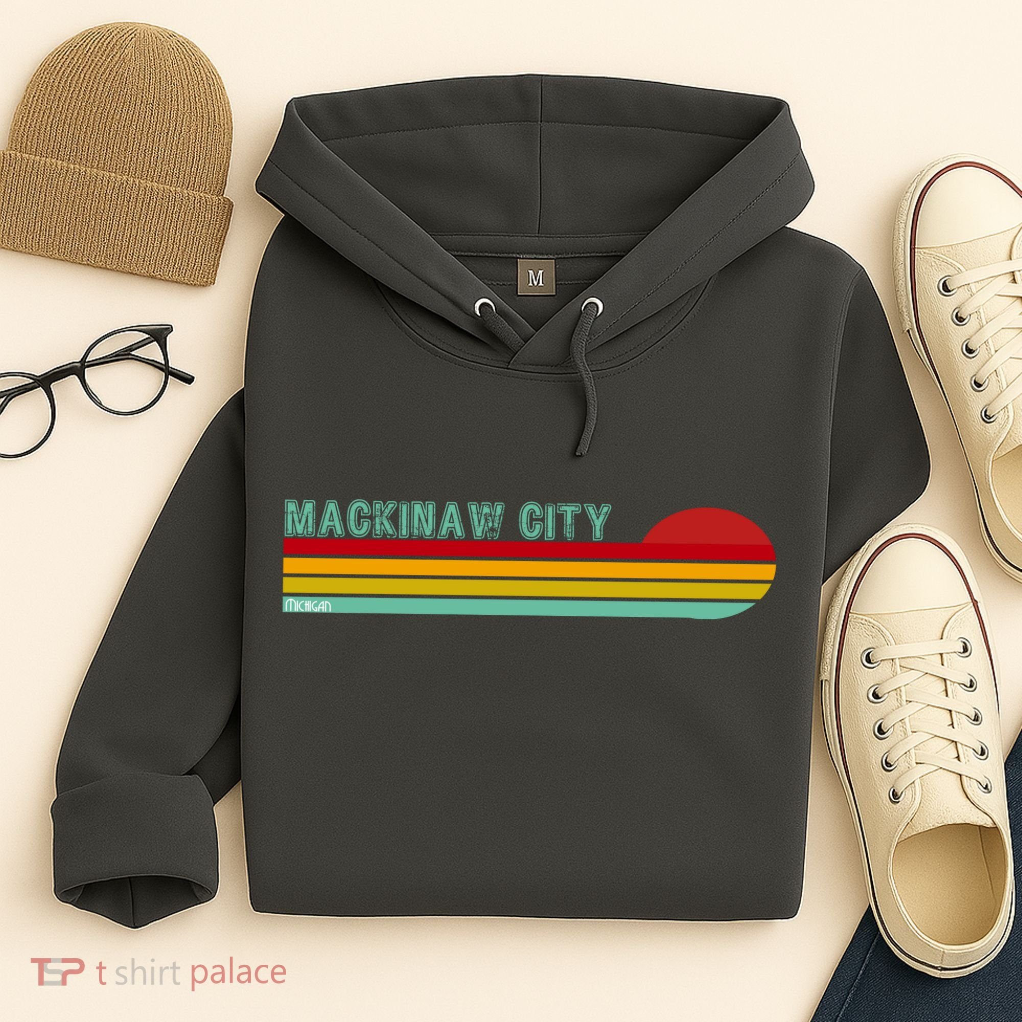 Mackinaw City Michigan Hoodie