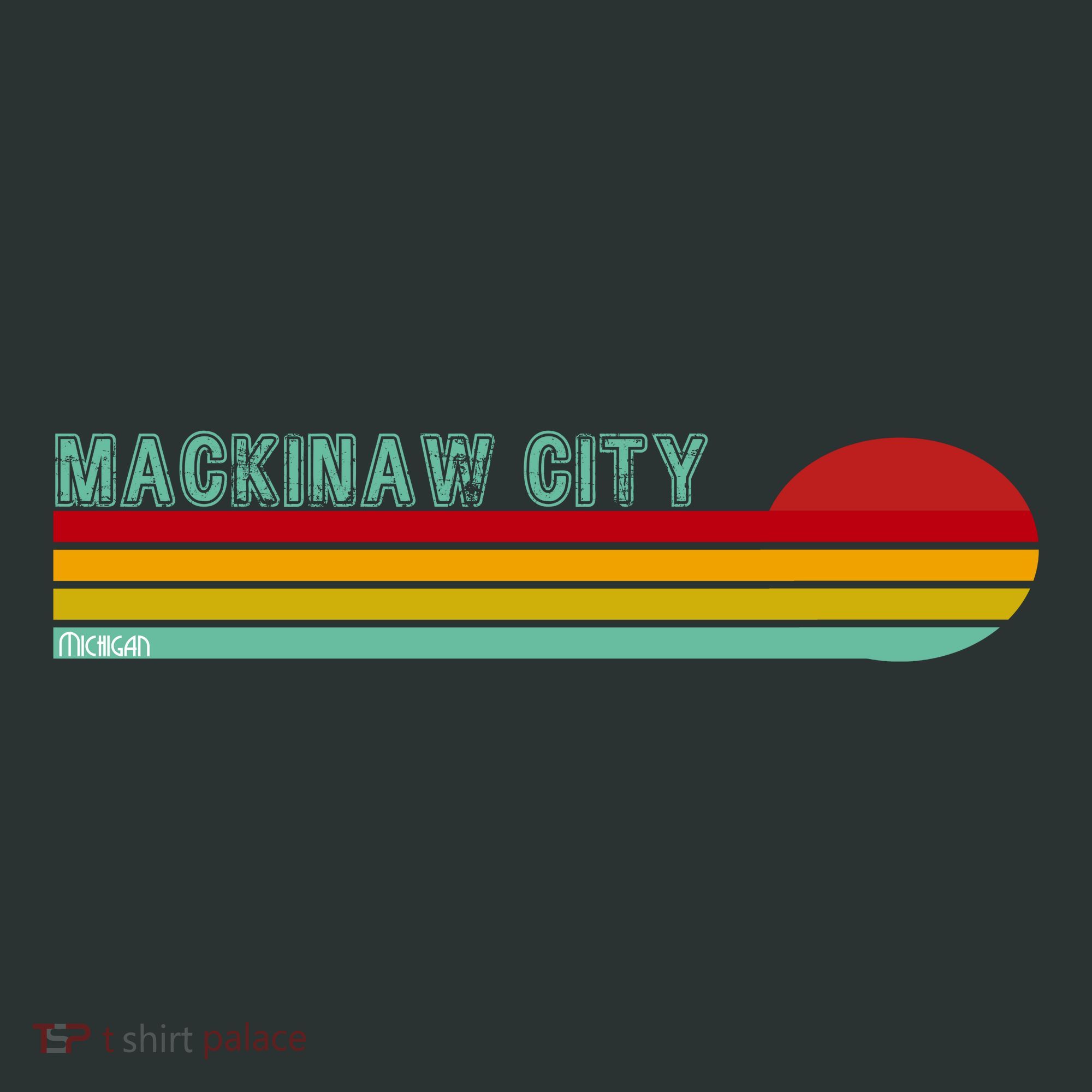 Mackinaw City Michigan Mousepad