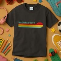 Mackinaw City Michigan Kids T-Shirt thumb 3