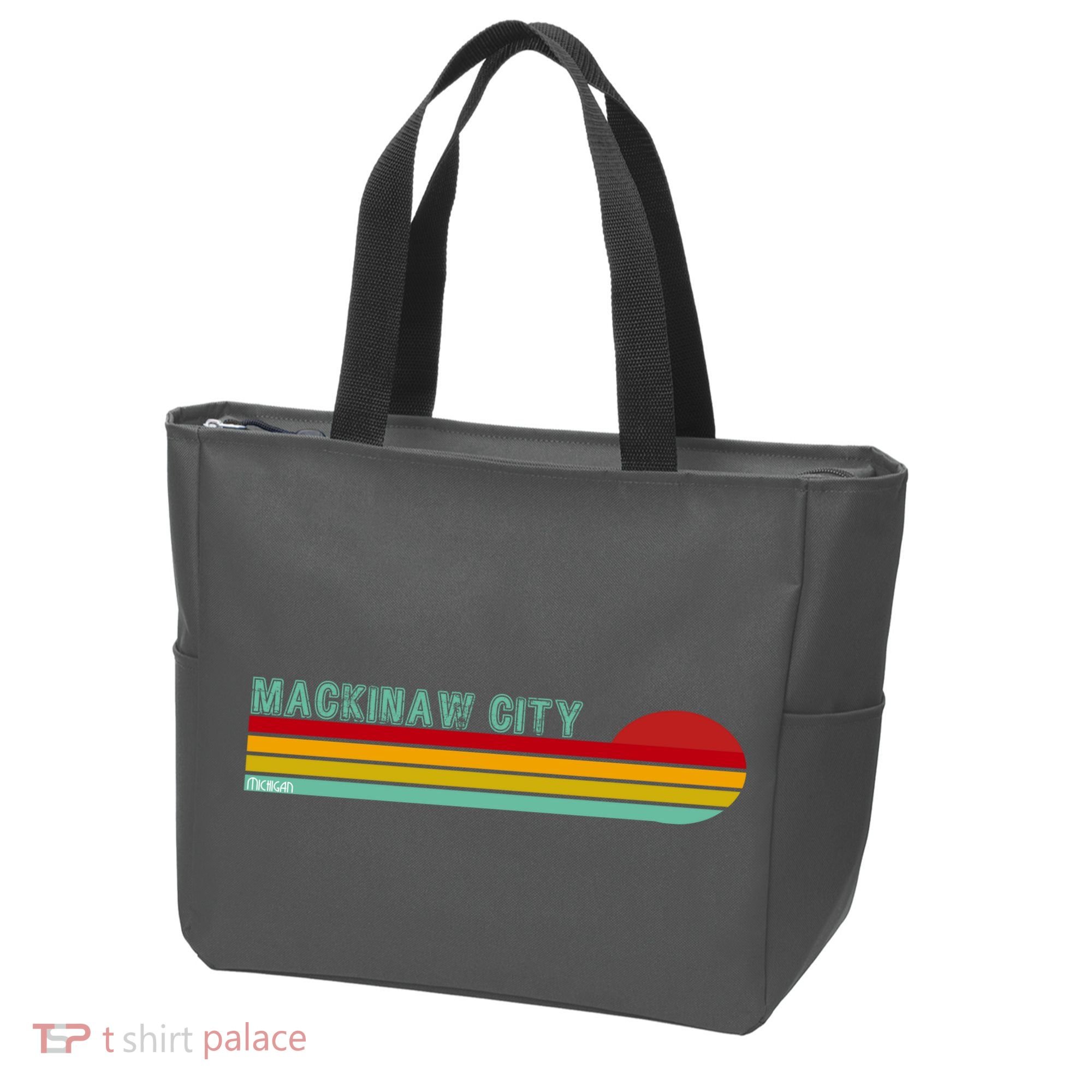 Mackinaw City Michigan Tote Bag