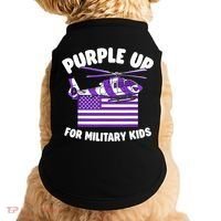 Military Child Month Purple Up For Military Doggie Tank thumb 0