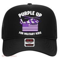 Military Child Month Purple Up For Military Hat thumb 0