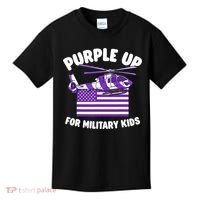 Military Child Month Purple Up For Military Kids T-Shirt thumb 0