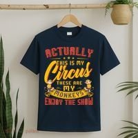 My Circus My Monkeys Funny Gift For T-Shirt thumb 2