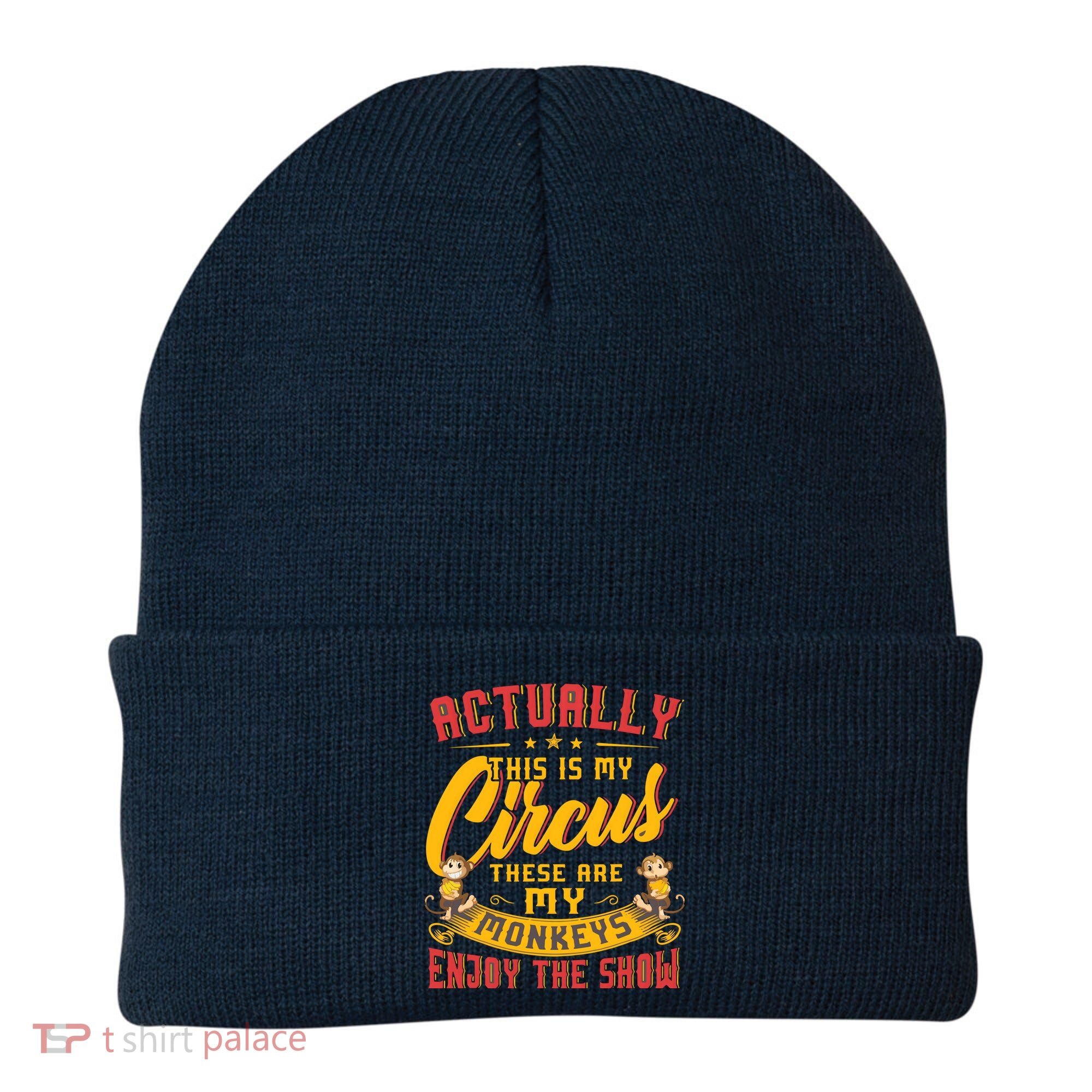 My Circus My Monkeys Funny Gift For Beanie