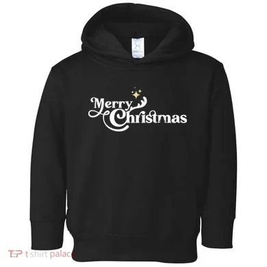 Merry Christmas Toddler Hoodie