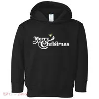 Merry Christmas Toddler Hoodie thumb 0