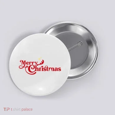 Merry Christmas Button
