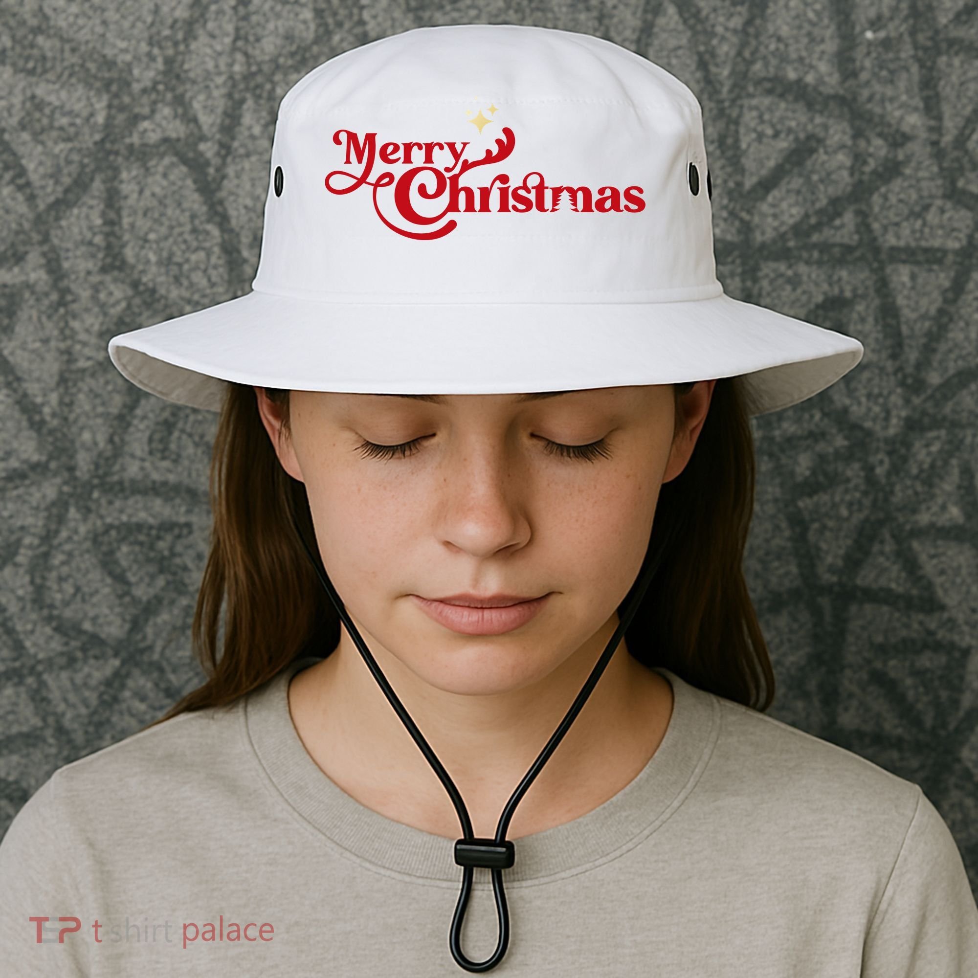 Merry Christmas Bucket Hat