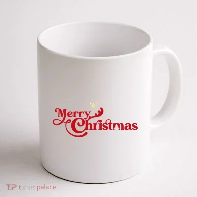 Merry Christmas Coffee Mug back