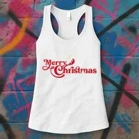 Merry Christmas Women's Tank Top thumb 3