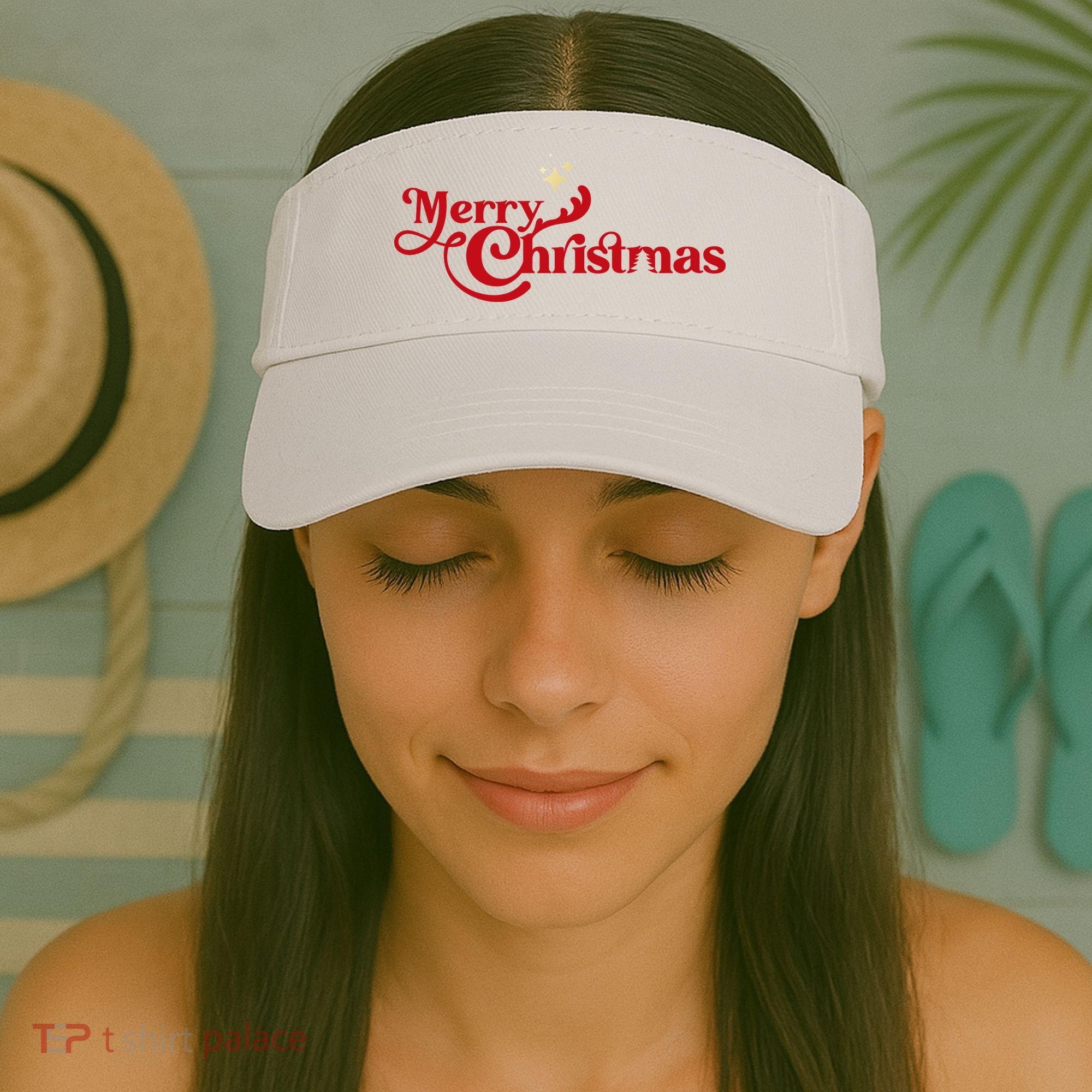 Merry Christmas Visor