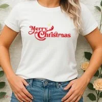Merry Christmas Women's T-Shirt thumb 2