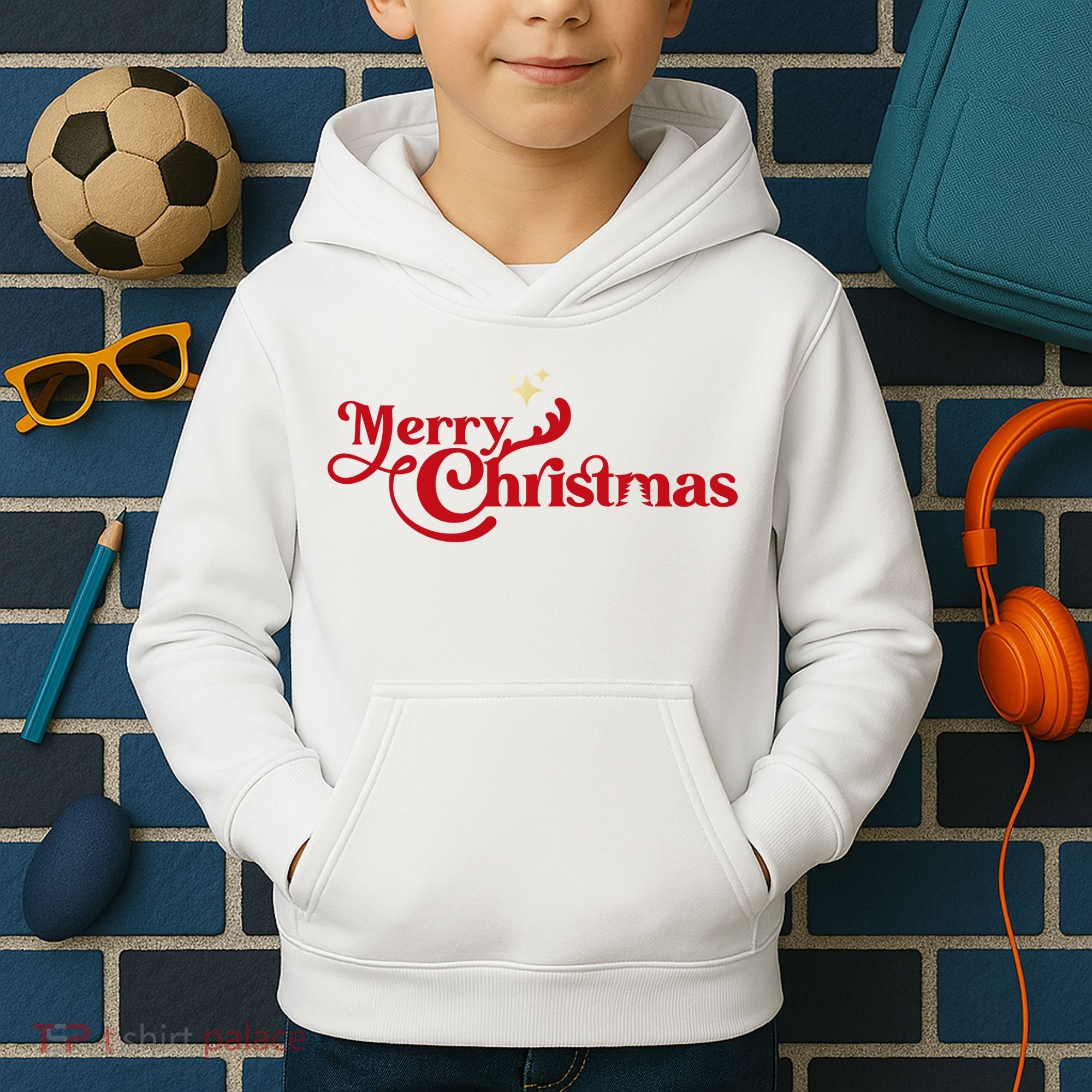 Merry Christmas Kids Hoodie