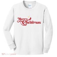 Merry Christmas Kids Long Sleeve Shirt thumb 0