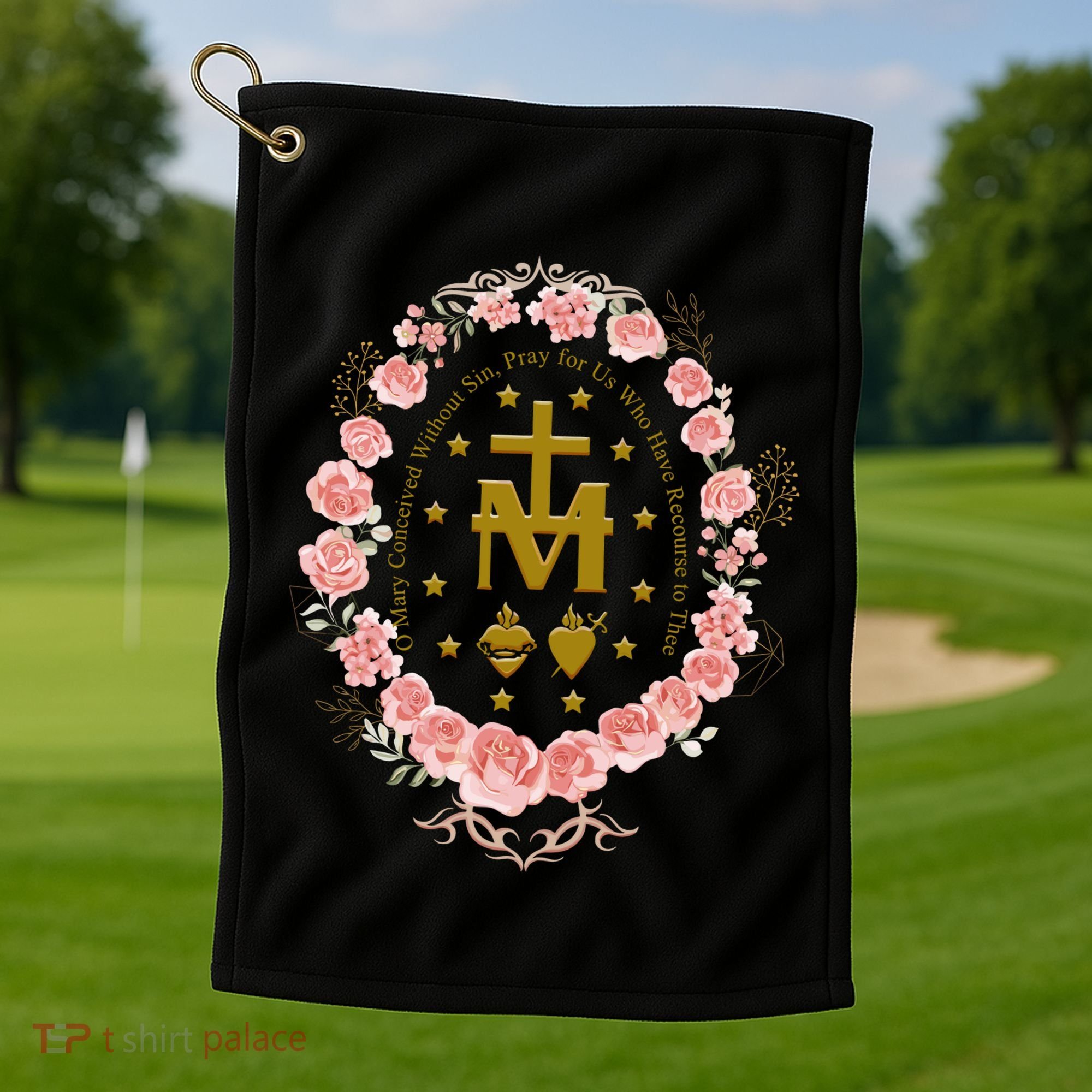 Marian Catholic Golf Towel