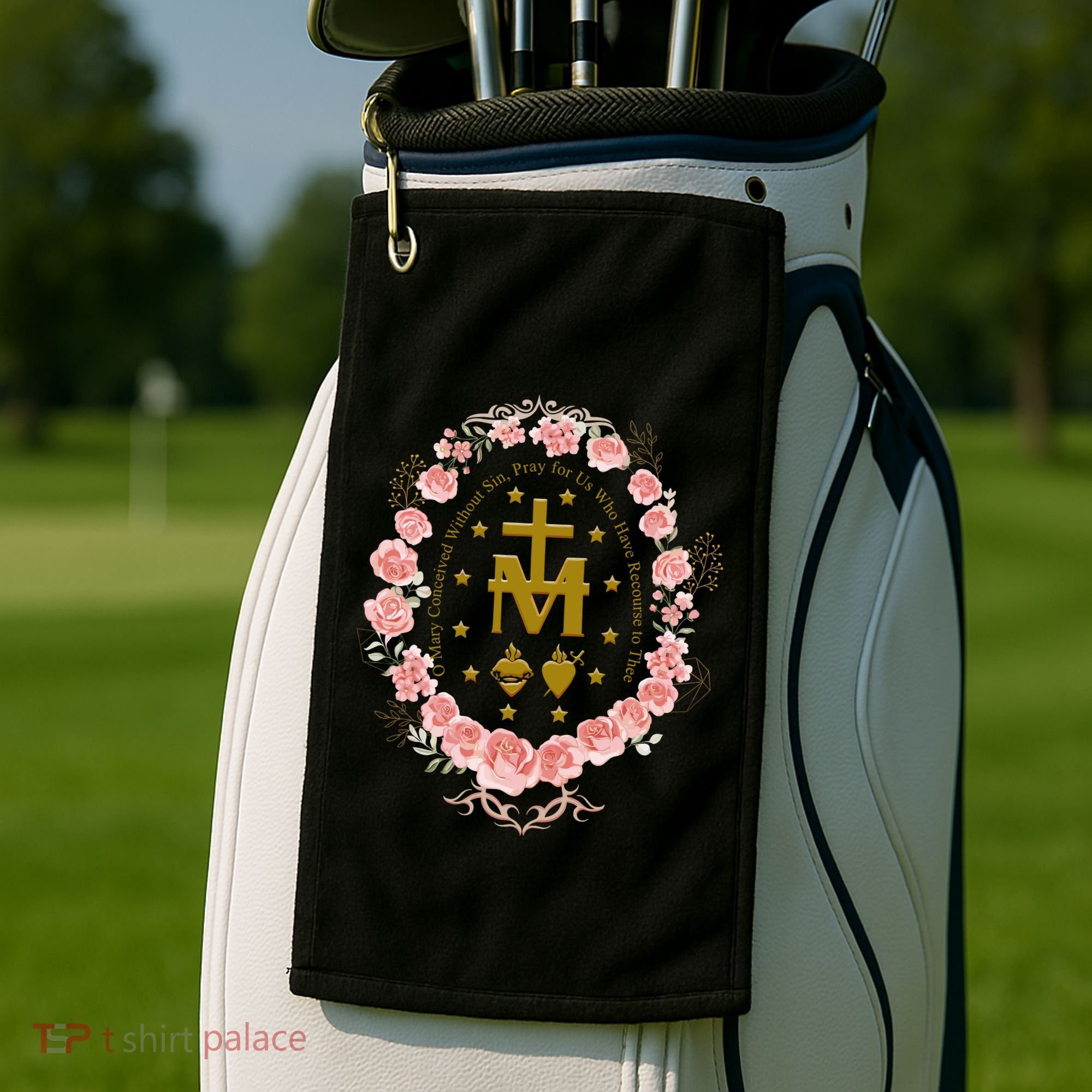 Marian Catholic Golf Towel