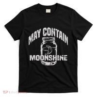 May Contain Moonshine Funny Gift T-Shirt thumb 0