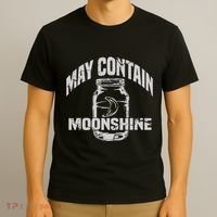 May Contain Moonshine Funny Gift T-Shirt thumb 3