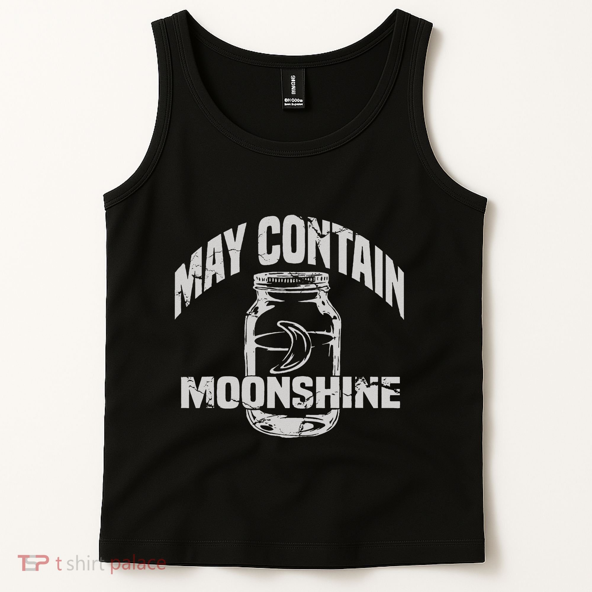 May Contain Moonshine Funny Gift Tank Top