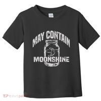 May Contain Moonshine Funny Gift Toddler T-Shirt thumb 0