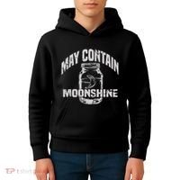 May Contain Moonshine Funny Gift Kids Hoodie thumb 4