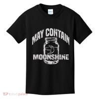 May Contain Moonshine Funny Gift Kids T-Shirt thumb 0