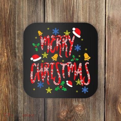 Merry Christmas Coaster