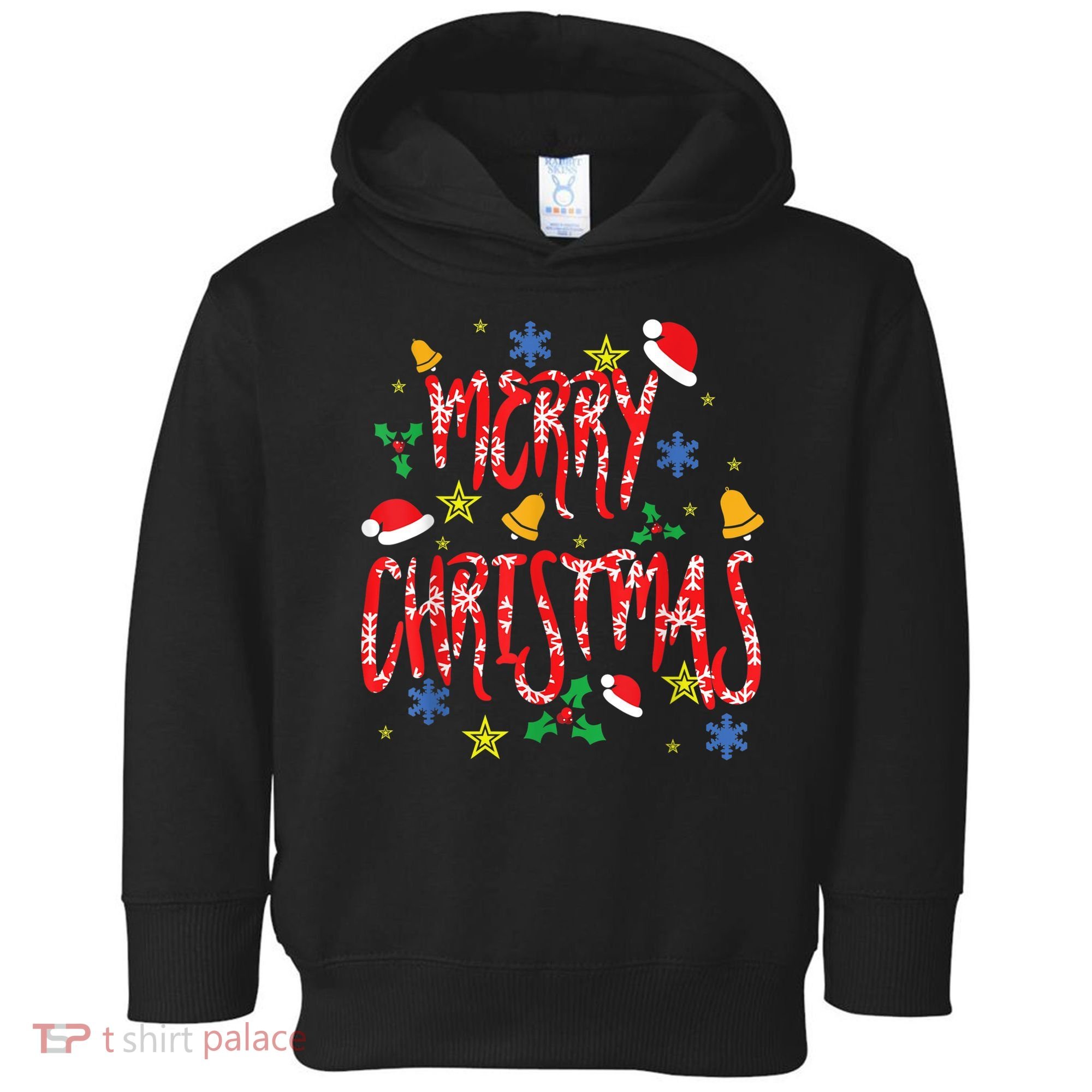 Merry Christmas Toddler Hoodie