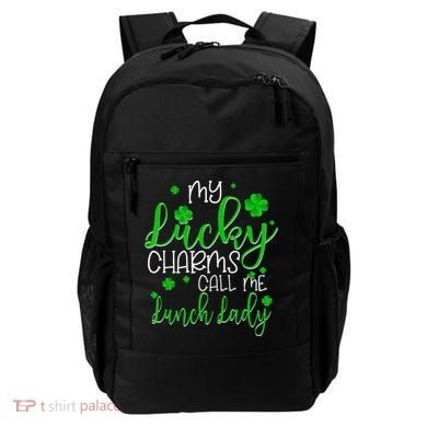 My Call Me Lunch Lady St Patrick's Day Backpack