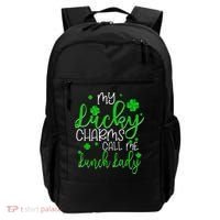 My Call Me Lunch Lady St Patrick's Day Backpack thumb 0
