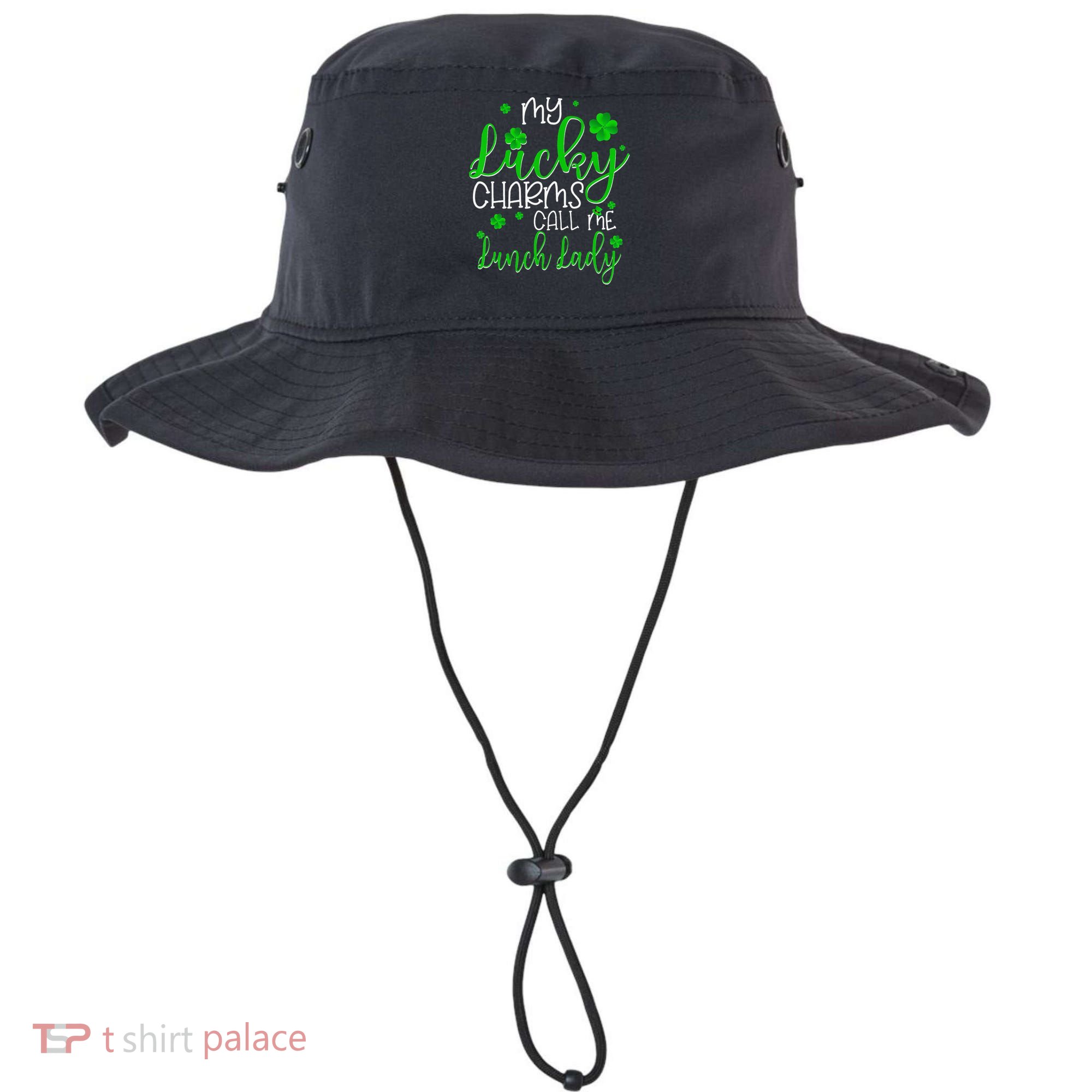 My Call Me Lunch Lady St Patrick's Day Bucket Hat