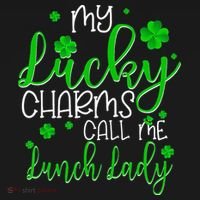 My Call Me Lunch Lady St Patrick's Day Bucket Hat thumb 4