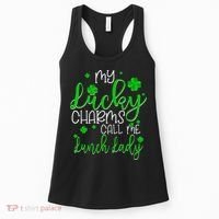 My Call Me Lunch Lady St Patrick's Day Women's Tank Top thumb 0