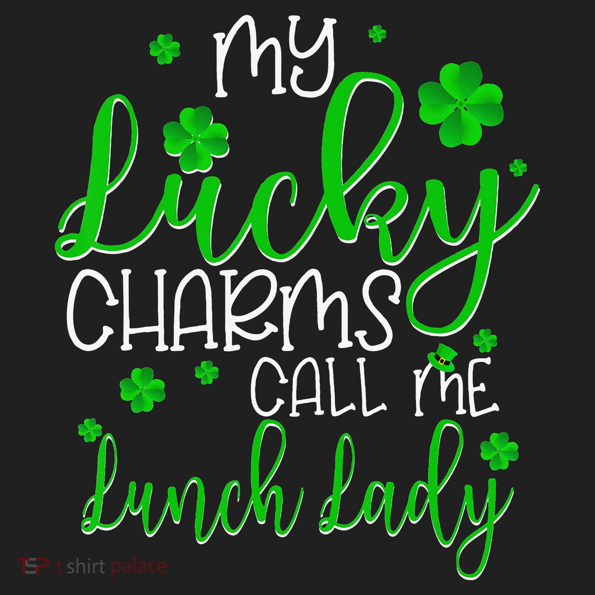 My Call Me Lunch Lady St Patrick's Day Hat